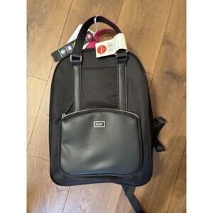 Sarah Jessica Parker 16" RFID Weekender Backpack /Garment Bag - Black/Candy